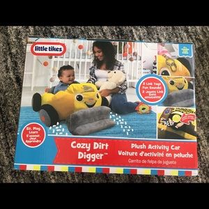 Little Tikes Cozy Dirt Digger, Plush Baby Seat with Sounds